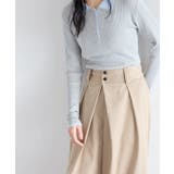 フロントタックデザインワイドパンツ | VIS  | 詳細画像7 