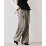 サマーツイードリボンベルトパンツ/UVケア・イージーケア | VIS  | 詳細画像14 