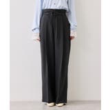 サマーツイードリボンベルトパンツ/UVケア・イージーケア | VIS  | 詳細画像21 