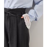 サマーツイードリボンベルトパンツ/UVケア・イージーケア | VIS  | 詳細画像25 