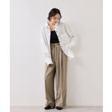 サマーツイードリボンベルトパンツ/UVケア・イージーケア | VIS  | 詳細画像3 