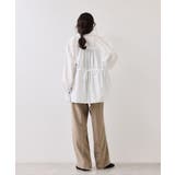 サマーツイードリボンベルトパンツ/UVケア・イージーケア | VIS  | 詳細画像4 