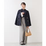 ベルトディティールパンツ/防シワ・イージーケア | VIS | 詳細画像19