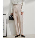 ベージュ(27) | 【セットアップ対応】テーパードパンツ【洗える】 | VIS