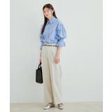 美HITワンタックストレートパンツ【洗える】 | VIS | 詳細画像15