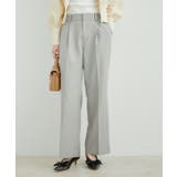 美HITワンタックストレートパンツ【洗える】 | VIS | 詳細画像18