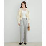 美HITワンタックストレートパンツ【洗える】 | VIS | 詳細画像20