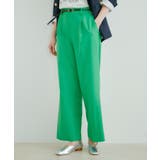 美HITワンタックストレートパンツ【洗える】 | VIS | 詳細画像3