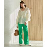 美HITワンタックストレートパンツ【洗える】 | VIS | 詳細画像44