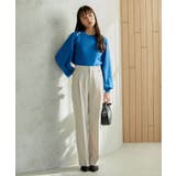 美HITワンタックストレートパンツ【洗える】 | VIS | 詳細画像47