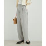 グレー(07) | 美HITワンタックストレートパンツ【洗える】 | VIS