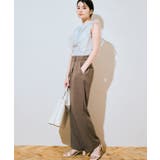 【美easy】ワンタックワイドスラックスパンツ【接触冷感/洗える】 | VIS  | 詳細画像13 
