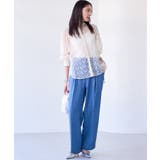 【美easy】ワンタックワイドスラックスパンツ【接触冷感/洗える】 | VIS  | 詳細画像14 