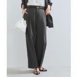 【美easy】ワンタックワイドスラックスパンツ【接触冷感/洗える】 | VIS  | 詳細画像20 