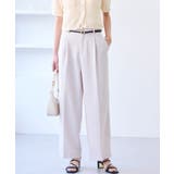 【美easy】ワンタックワイドスラックスパンツ【接触冷感/洗える】 | VIS  | 詳細画像27 