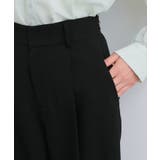 【美easy】ワンタックワイドスラックスパンツ【接触冷感/洗える】 | VIS  | 詳細画像33 