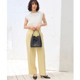 【美easy】ワンタックワイドスラックスパンツ【接触冷感/洗える】 | VIS  | 詳細画像9 