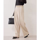 【美easy】コンフォートストレートワイドパンツ イージーケア UVケア | VIS  | 詳細画像15 