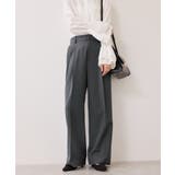 【美easy】コンフォートストレートワイドパンツ イージーケア UVケア | VIS  | 詳細画像24 