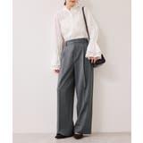 【美easy】コンフォートストレートワイドパンツ イージーケア UVケア | VIS  | 詳細画像26 