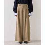 ツータックワイドパンツ/イージーケア | VIS  | 詳細画像18 