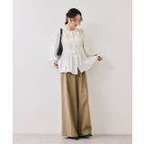 ツータックワイドパンツ/イージーケア | VIS  | 詳細画像5 