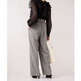 美easyリネンライクワイドパンツ/イージーケア・接触冷感・セットアップ対応 | VIS  | 詳細画像18 