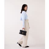 美easyリネンライクワイドパンツ/イージーケア・接触冷感・セットアップ対応 | VIS  | 詳細画像3 