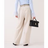 美easyリネンライクワイドパンツ/イージーケア・接触冷感・セットアップ対応 | VIS  | 詳細画像6 