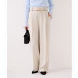 キナリ(16) | 美easyリネンライクワイドパンツ/イージーケア・接触冷感・セットアップ対応 | VIS 