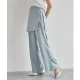 【吸水速乾/UV】スカートレイヤードスラックスパンツ【SET】 | VIS | 詳細画像7