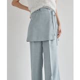 【吸水速乾/UV】スカートレイヤードスラックスパンツ【SET】 | VIS | 詳細画像8