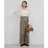 【洗える】2WAYラップデザインパンツ | VIS  | 詳細画像9 