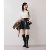 レザーショートパンツ | VIS  | 詳細画像2 