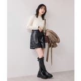 レザーショートパンツ | VIS  | 詳細画像3 