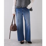 ビジューデニムパンツ | VIS  | 詳細画像4 