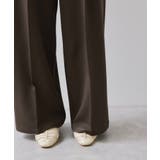 ベルトディテールタックワイドパンツ/イージーケア | VIS  | 詳細画像30 