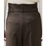 ベルトディテールタックワイドパンツ/イージーケア | VIS  | 詳細画像31 