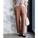 キャメル(25) | リラックスピンタックスラックス | VIS