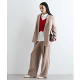 【新色追加】【美easy】ウーリッシュ2タックワイド スラックスパンツ【洗える】 | VIS | 詳細画像11