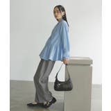 【新色追加】【美easy】ウーリッシュ2タックワイド スラックスパンツ【洗える】 | VIS | 詳細画像29