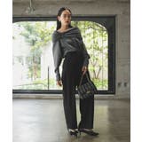 【新色追加】【美easy】ウーリッシュ2タックワイド スラックスパンツ【洗える】 | VIS | 詳細画像31