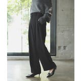 【新色追加】【美easy】ウーリッシュ2タックワイド スラックスパンツ【洗える】 | VIS | 詳細画像32