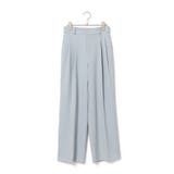 【新色追加】【美easy】ウーリッシュ2タックワイド スラックスパンツ【洗える】 | VIS | 詳細画像33