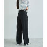 【新色追加】【美easy】ウーリッシュ2タックワイド スラックスパンツ【洗える】 | VIS | 詳細画像47