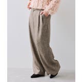 ツイード2タックワイドパンツ | VIS | 詳細画像10