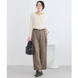 ツイード2タックワイドパンツ | VIS | 詳細画像13