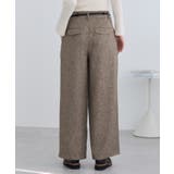 ツイード2タックワイドパンツ | VIS | 詳細画像15