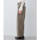 ツイード2タックワイドパンツ | VIS | 詳細画像18