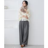 ツイード2タックワイドパンツ | VIS | 詳細画像2